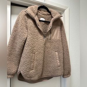 Abercrombie Sherpa Quarter Zip